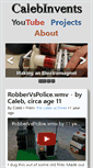 Mobile Screenshot of calebinvents.com